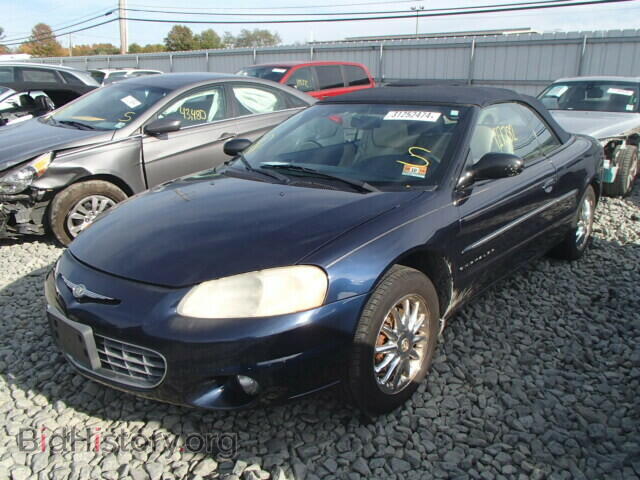 2001 CHRYSLER SEBRING - VIN: 1C3EL65U61N725431 - Photo 2