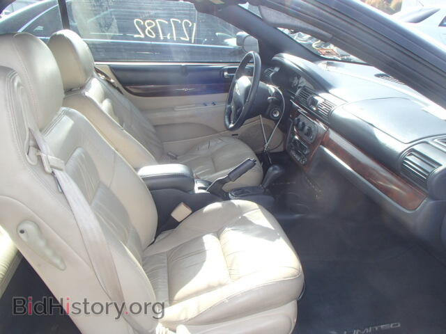 2001 CHRYSLER SEBRING - VIN: 1C3EL65U61N725431 - Photo 5