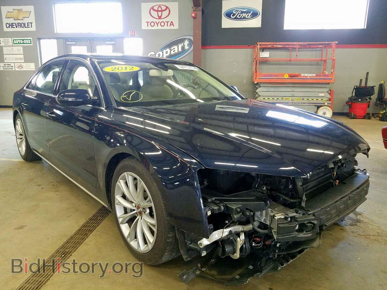 Photo WAURVAFD6CN015132 - AUDI A8 2012