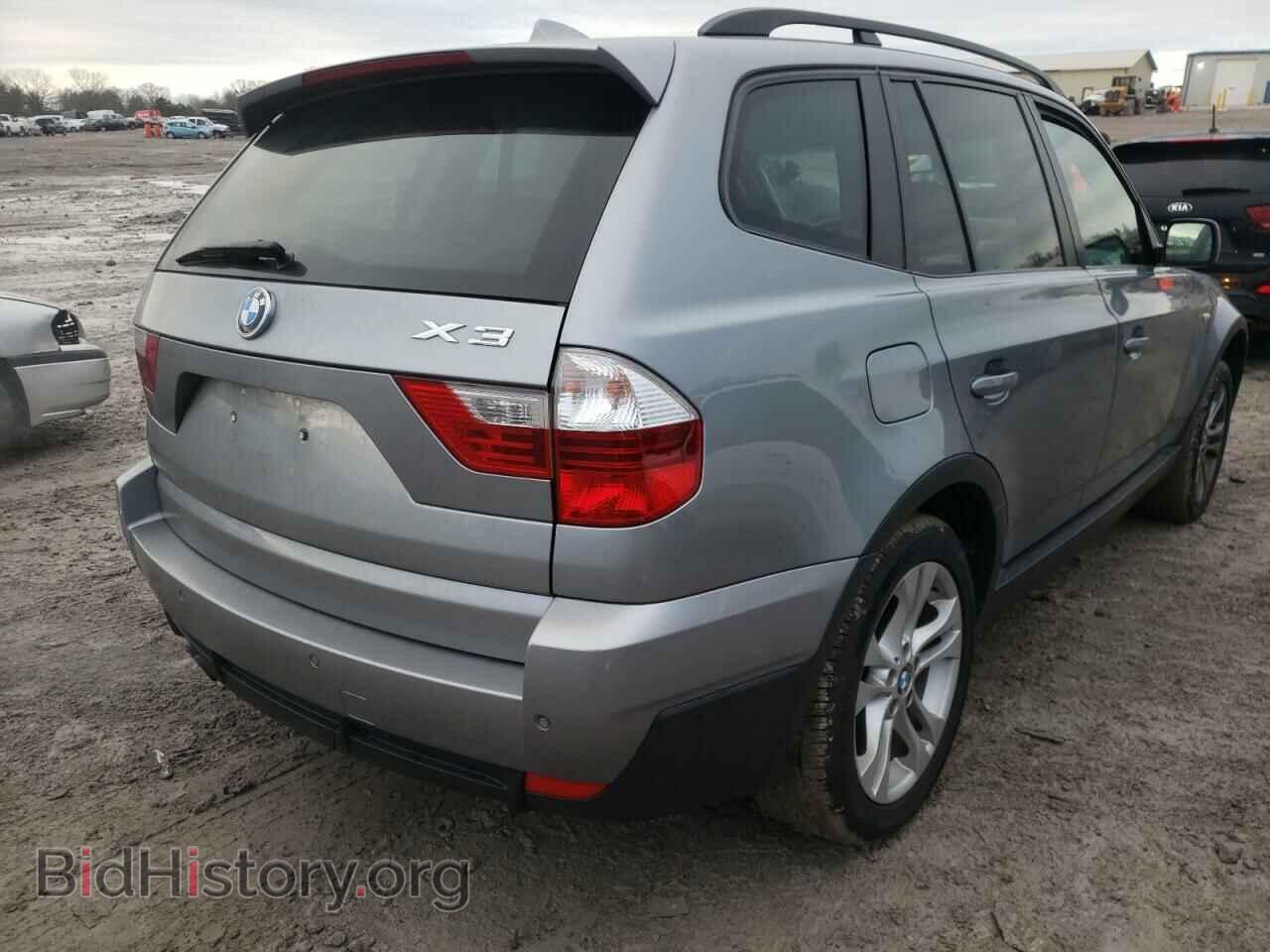 2007 BMW X3 - VIN: WBXPC93447WF29425 - Фото 4