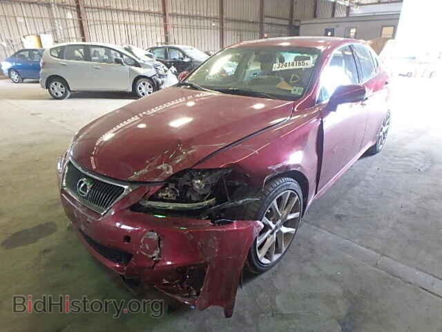 2012 LEXUS IS250 - VIN: JTHCF5C21C5057593 - Фото 2