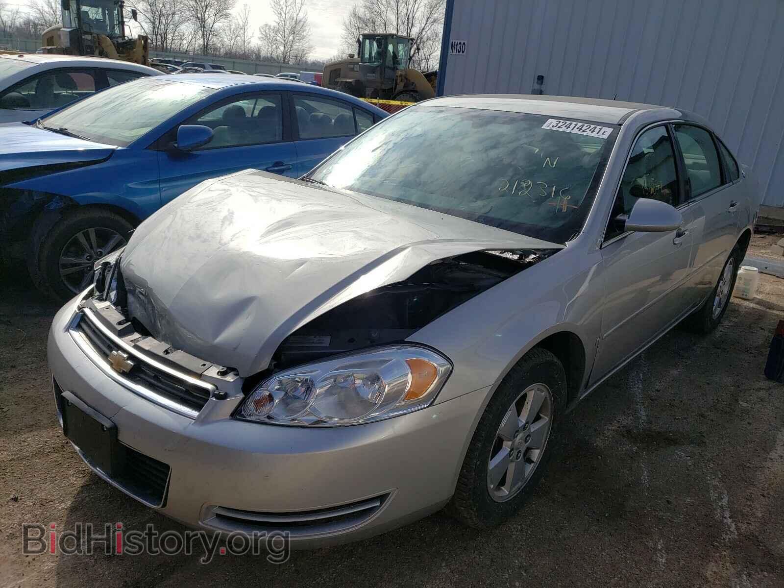 2008 CHEVROLET IMPALA - VIN: 2G1WT58K289212316 - Фото 2