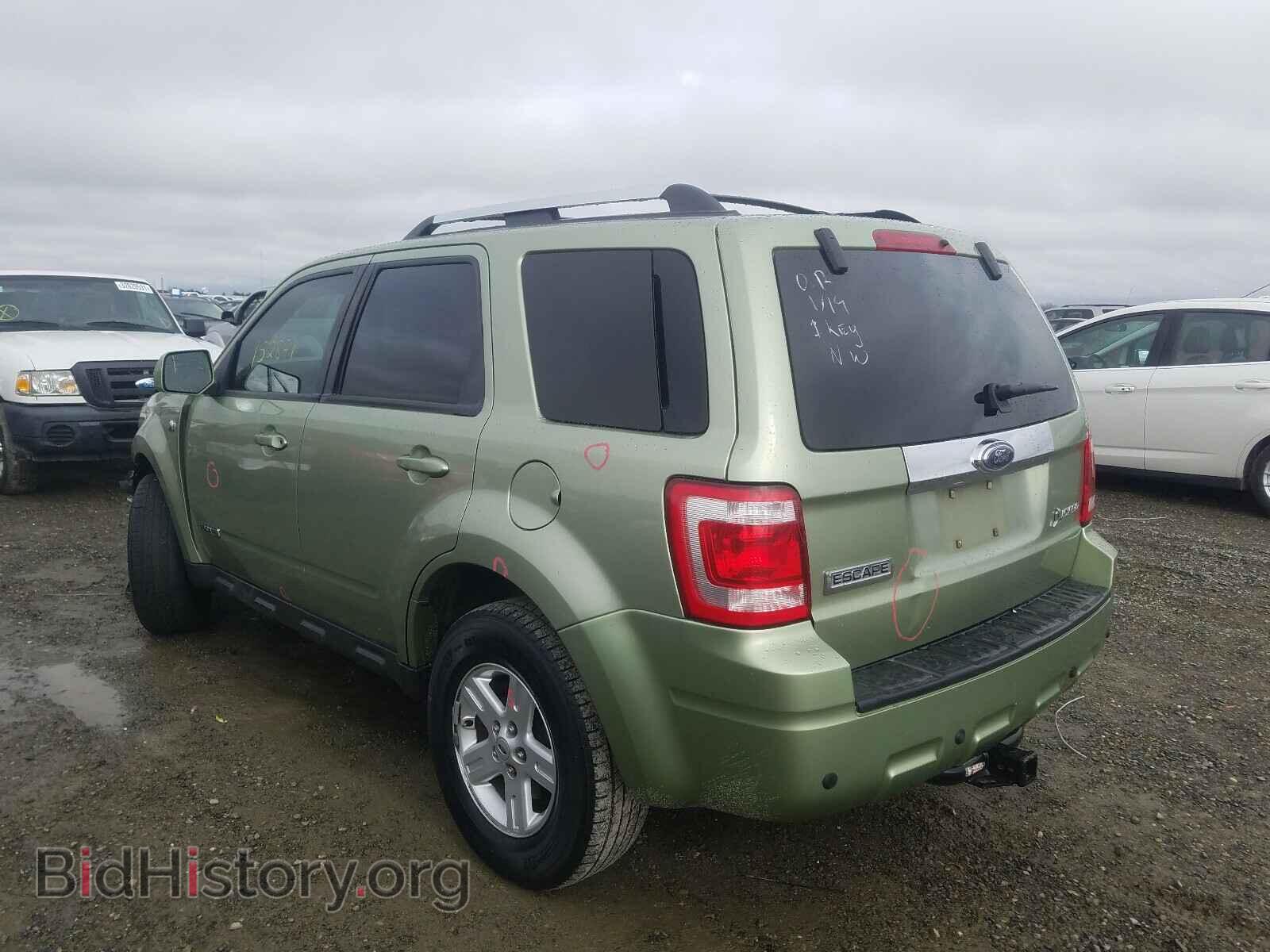 2008 FORD ESCAPE - VIN: 1FMCU49H48KD29944 - Фото 3