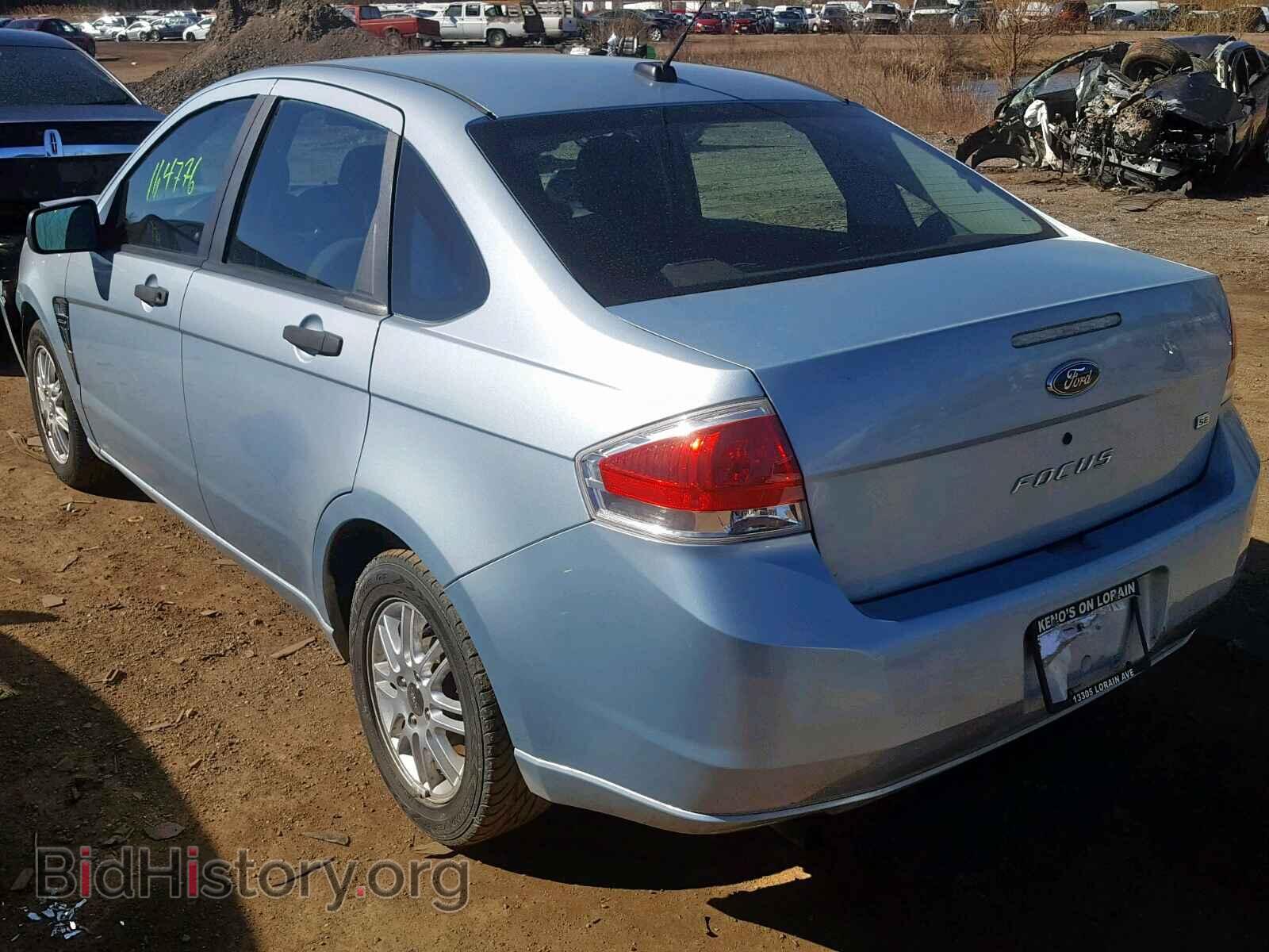 2008 FORD FOCUS SE - VIN: 1FAHP35N58W237909 - Фото 3