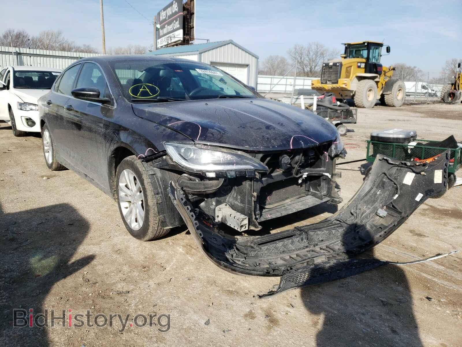 Фотография 1C3CCCAB2GN132930 - CHRYSLER 200 2016