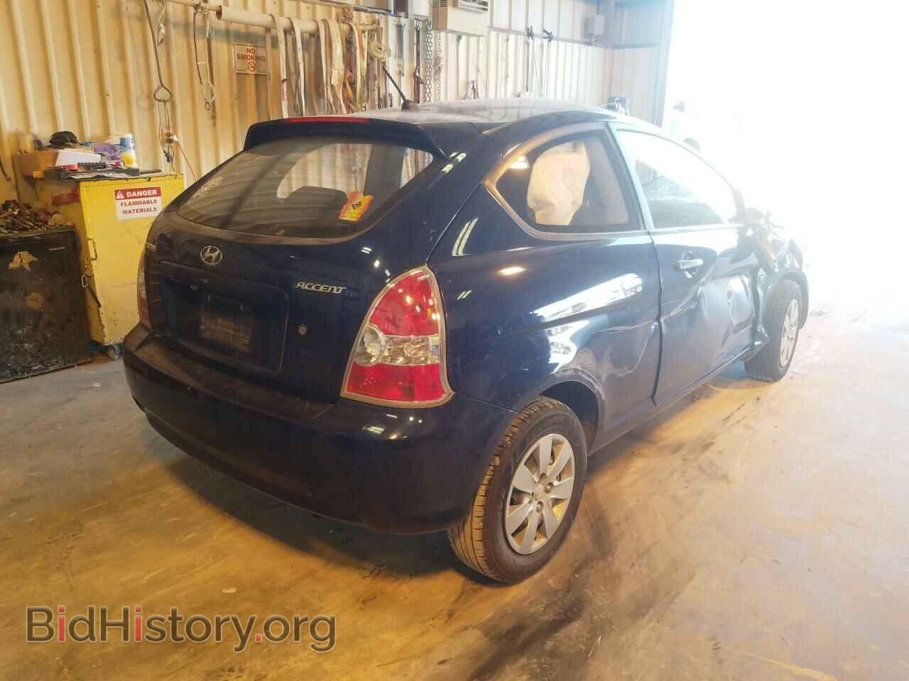 2009 HYUNDAI ACCENT - VIN: KMHCM36C59U129891 - Фото 4