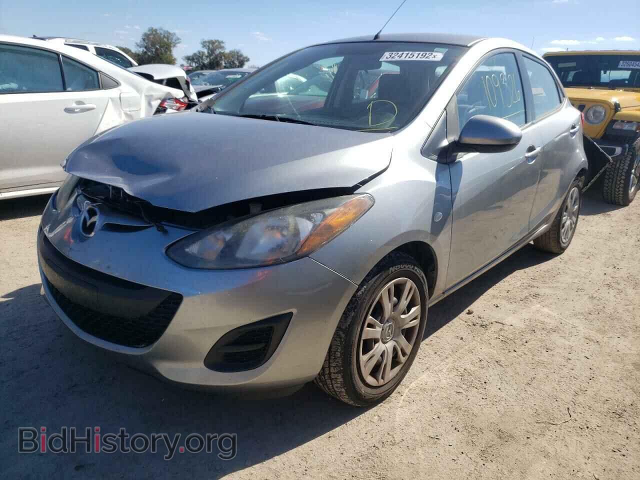 2014 MAZDA 2 - VIN: JM1DE1KY2E0174476 - Photo 2