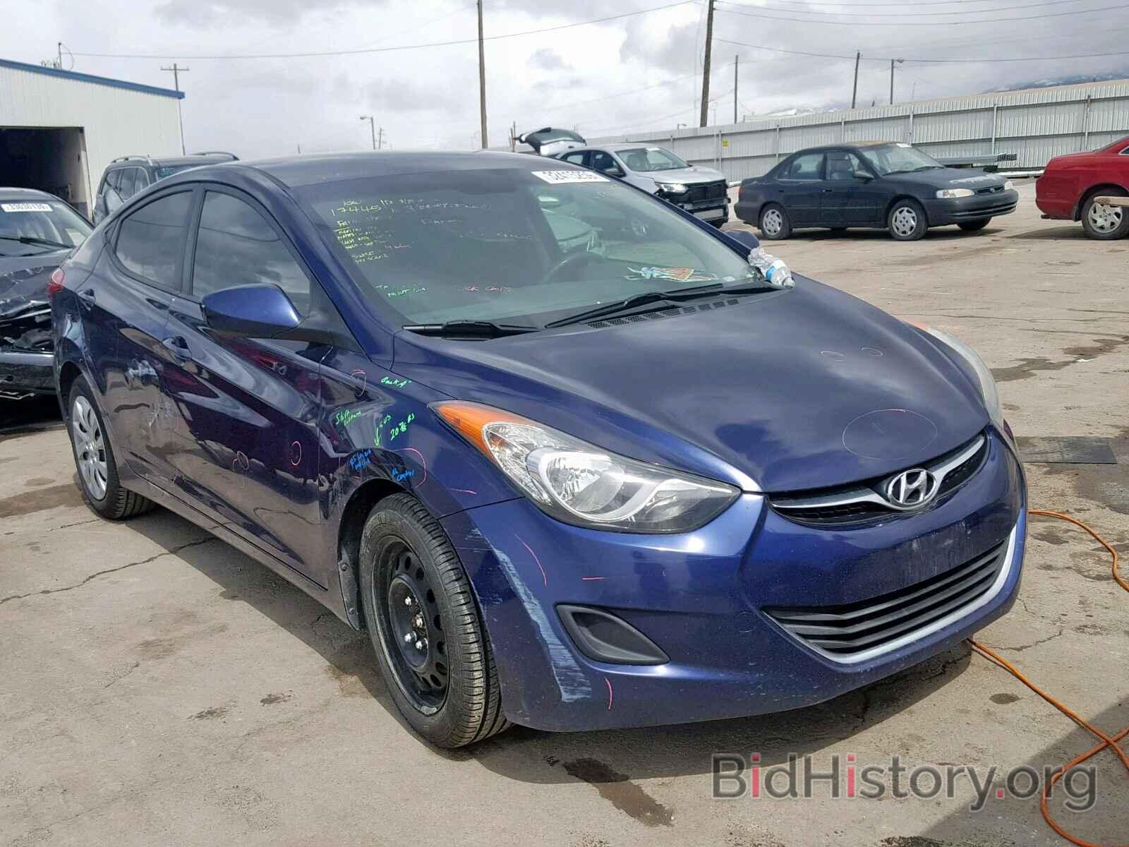 Photo 5NPDH4AE3DH223511 - HYUNDAI ELANTRA 2013