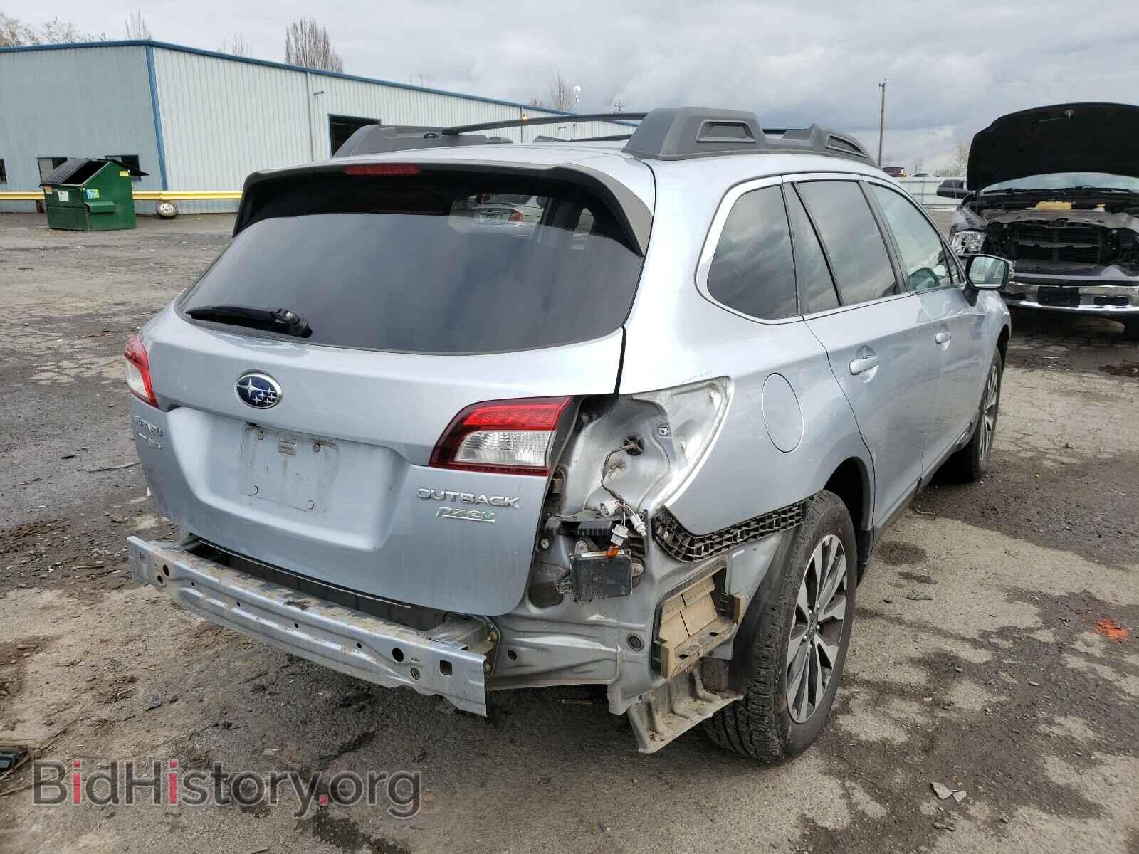 2015 SUBARU OUTBACK - VIN: 4S4BSAJC4F3326579 - Фото 4