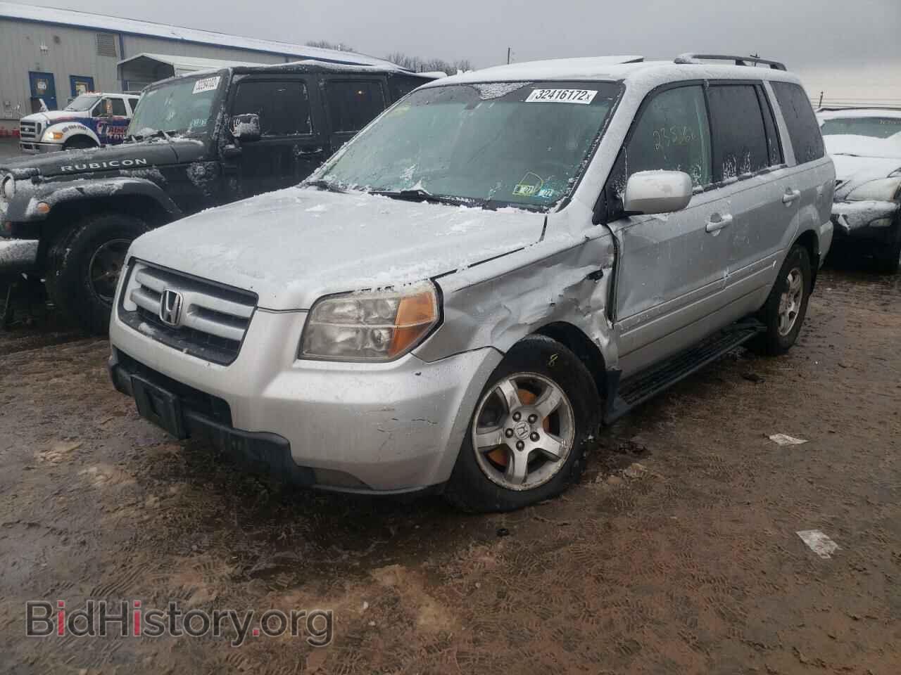 2007 HONDA PILOT - VIN: 2HKYF18657H512995 - Фото 2