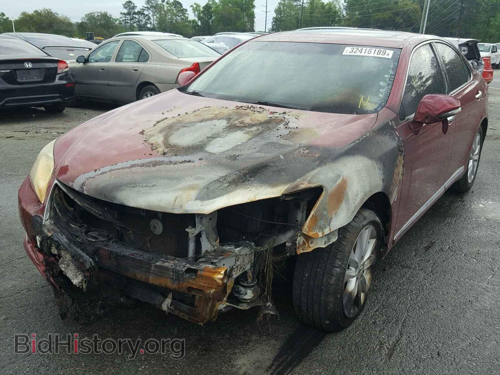 2010 LEXUS ES350 - VIN: JTHBK1EG0A2387796 - Фото 2