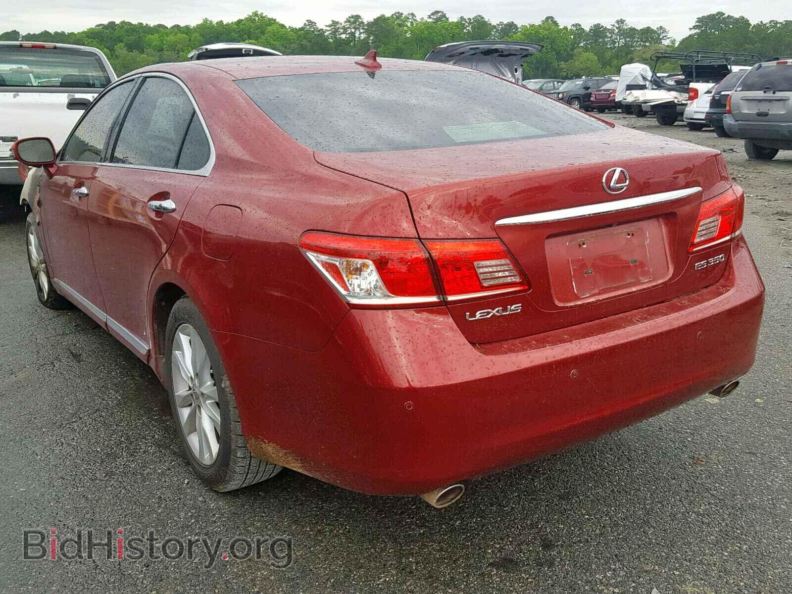 2010 LEXUS ES350 - VIN: JTHBK1EG0A2387796 - Фото 3