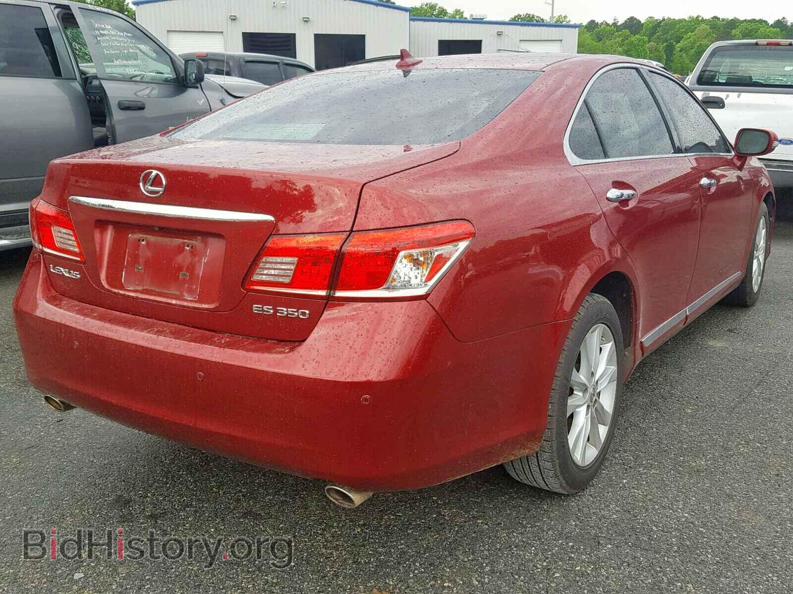 2010 LEXUS ES350 - VIN: JTHBK1EG0A2387796 - Фото 4