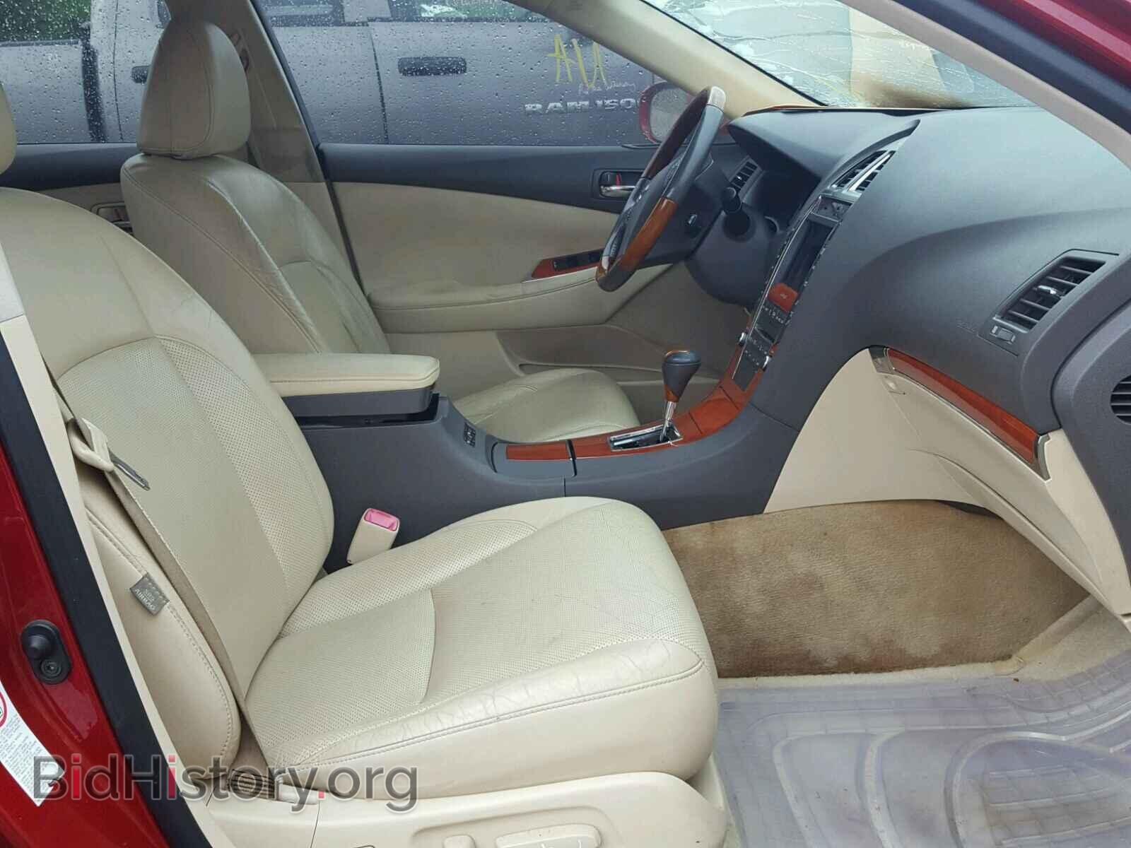 2010 LEXUS ES350 - VIN: JTHBK1EG0A2387796 - Фото 5