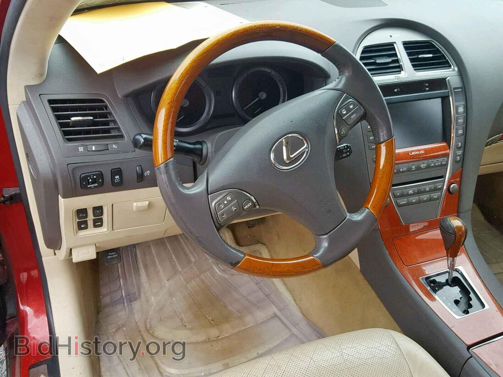 2010 LEXUS ES350 - VIN: JTHBK1EG0A2387796 - Фото 9