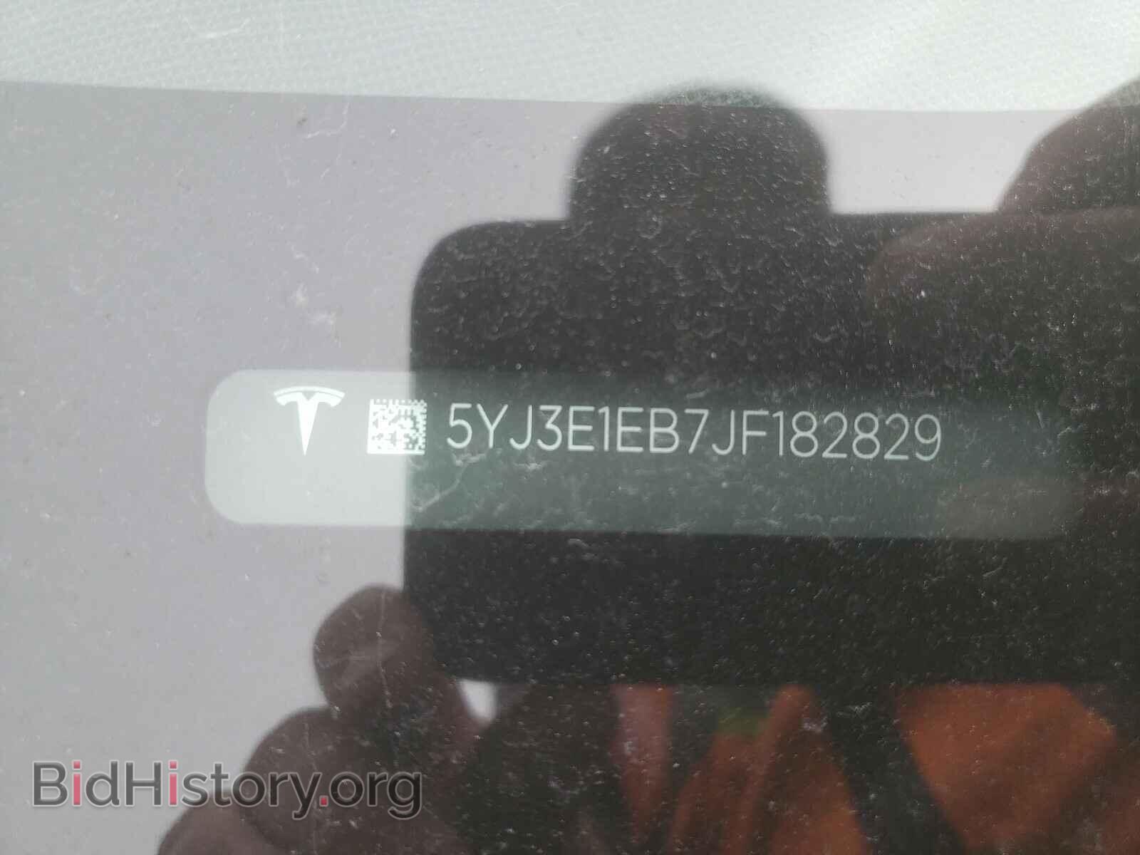 2018 TESLA MODEL 3 - VIN: 5YJ3E1EB7JF182829 - Фото 9