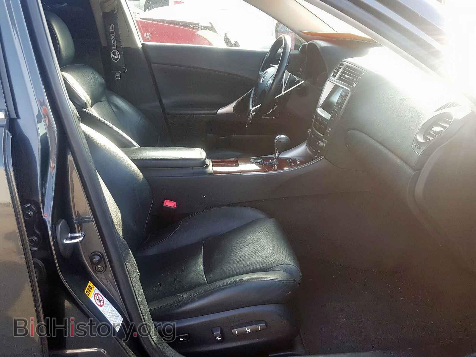 2007 LEXUS IS - VIN: JTHBE262375014467 - Фото 5