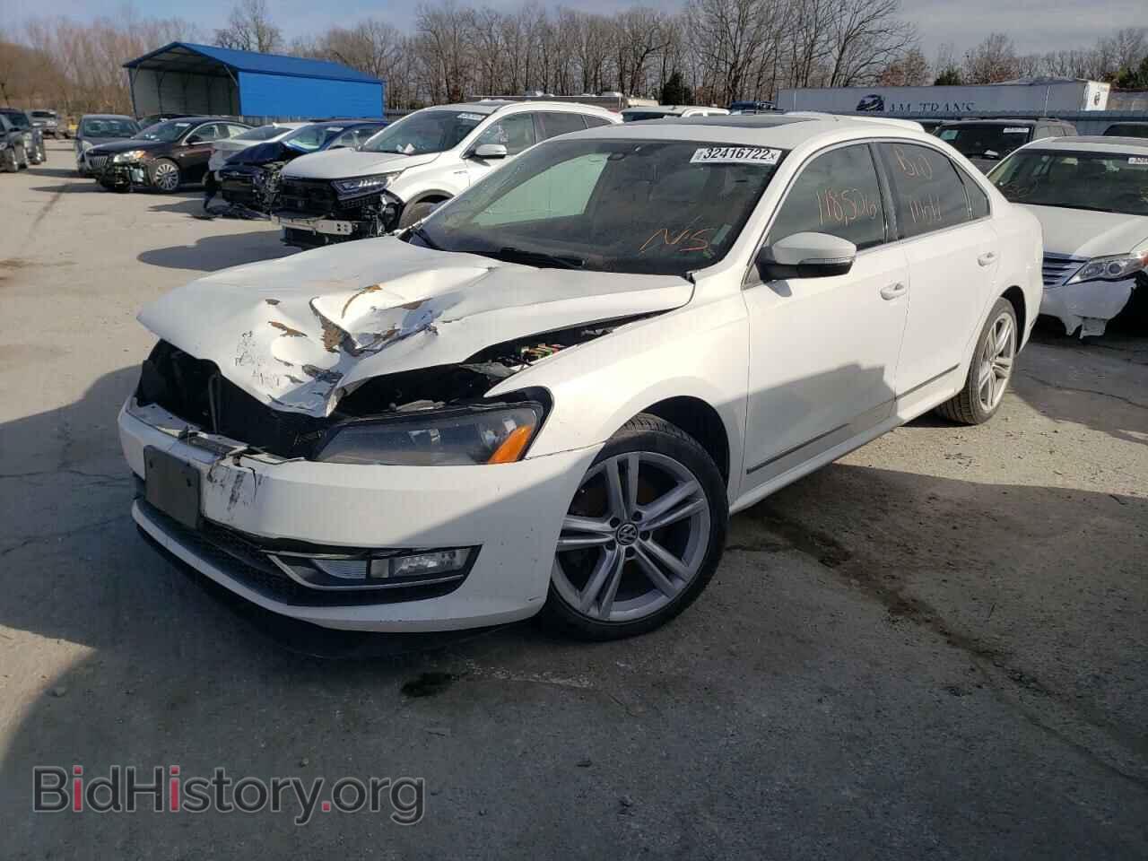 2013 VOLKSWAGEN PASSAT - VIN: 1VWCN7A35DC035893 - Фото 2