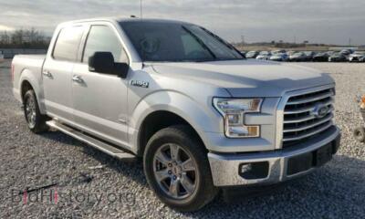 2017 Ford F-150 F150 Super, silver — VIN 1FTEW1CP9HKC95912, Copart