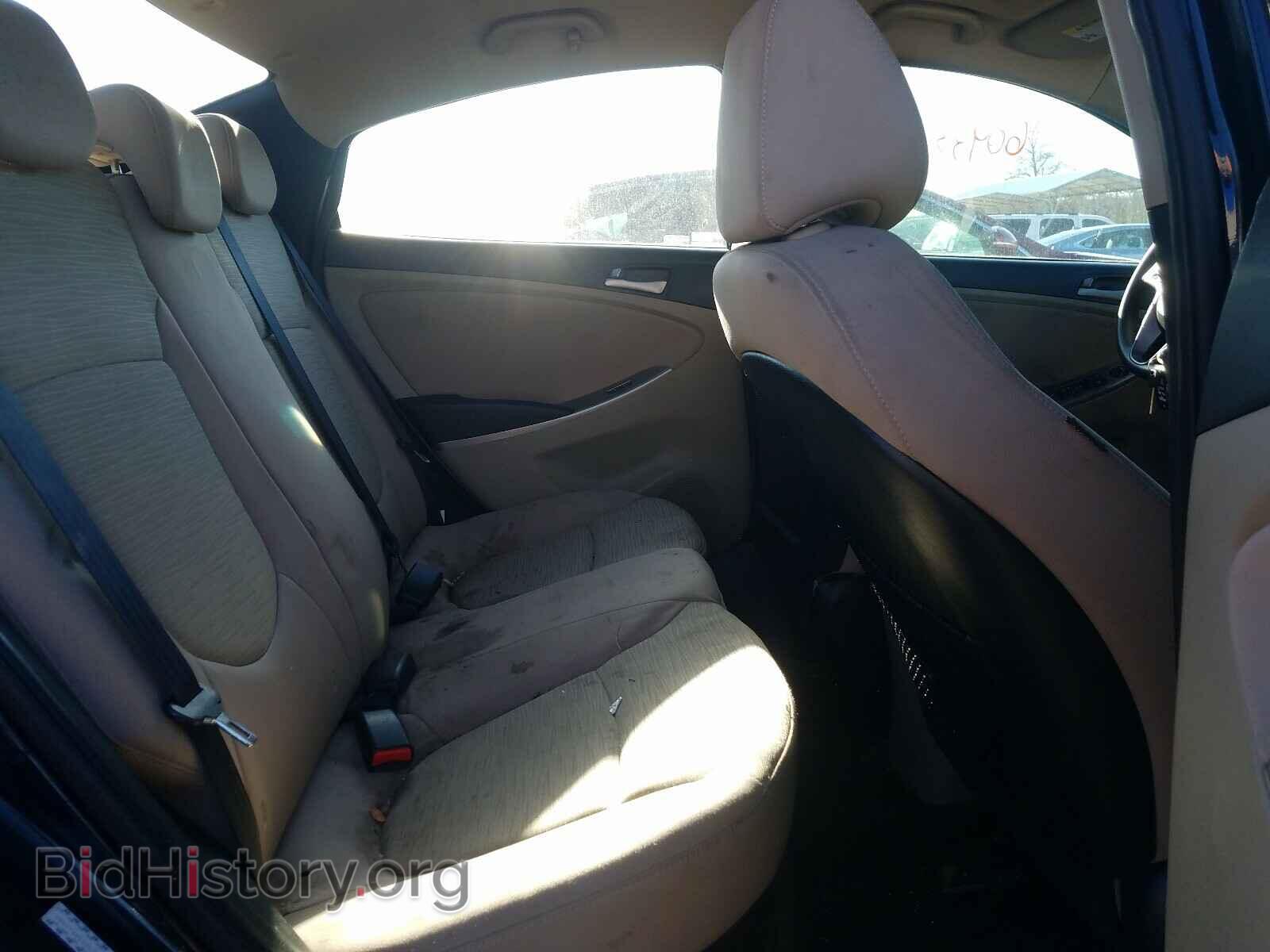 2017 HYUNDAI ACCENT - VIN: KMHCT4AE0HU386750 - Фото 6