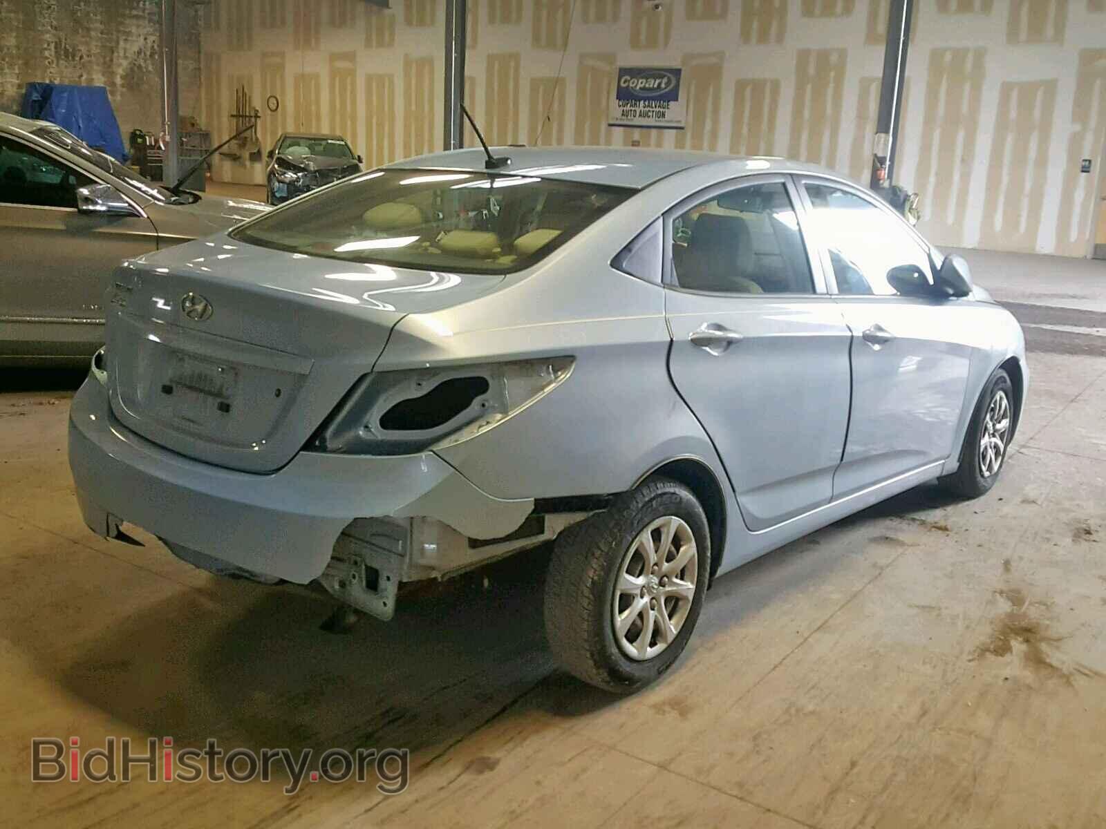 2014 HYUNDAI ACCENT - VIN: KMHCT4AEXEU641397 - Фото 4