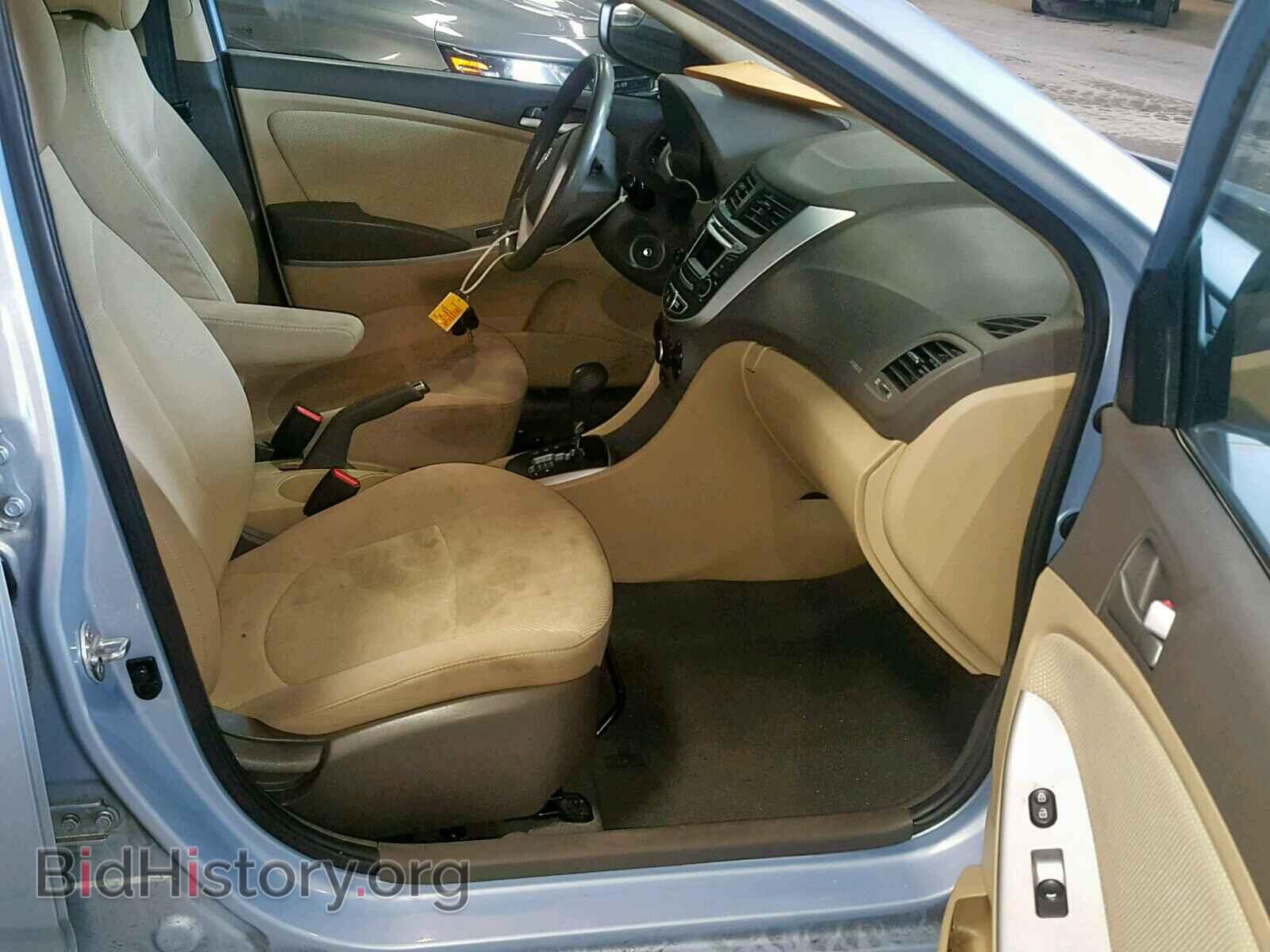 2014 HYUNDAI ACCENT - VIN: KMHCT4AEXEU641397 - Фото 5