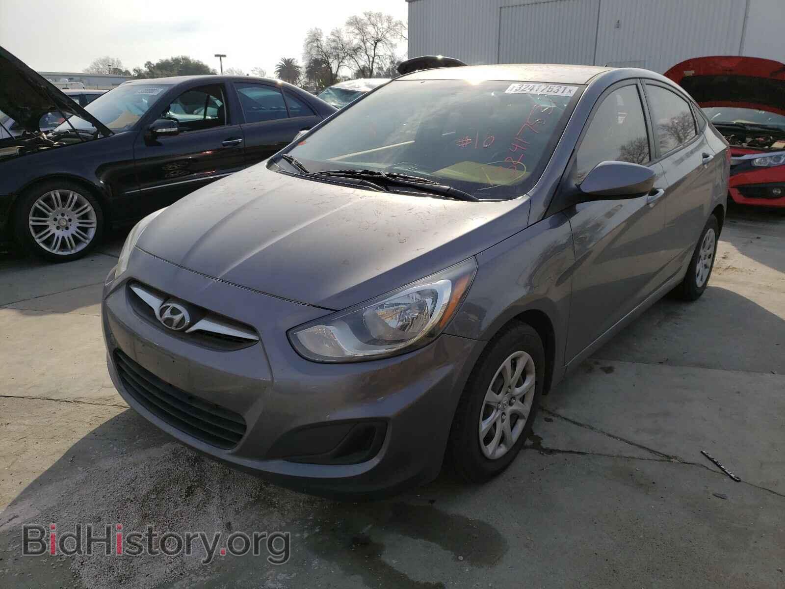 2014 HYUNDAI ACCENT - VIN: KMHCT4AE7EU705914 - Фото 2