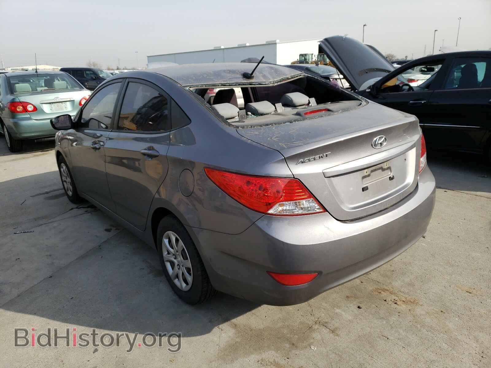 2014 HYUNDAI ACCENT - VIN: KMHCT4AE7EU705914 - Фото 3