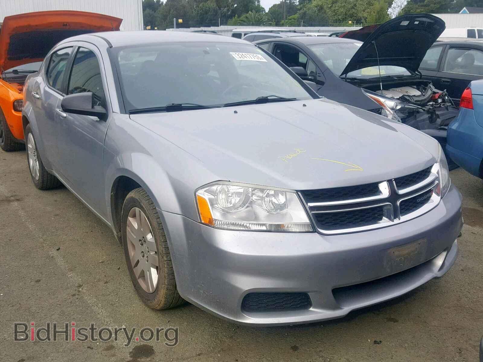Photo 1C3CDZAB6DN652334 - DODGE AVENGER 2013