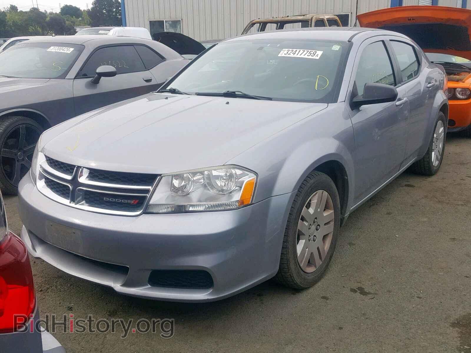 2013 DODGE AVENGER - VIN: 1C3CDZAB6DN652334 - Фото 2