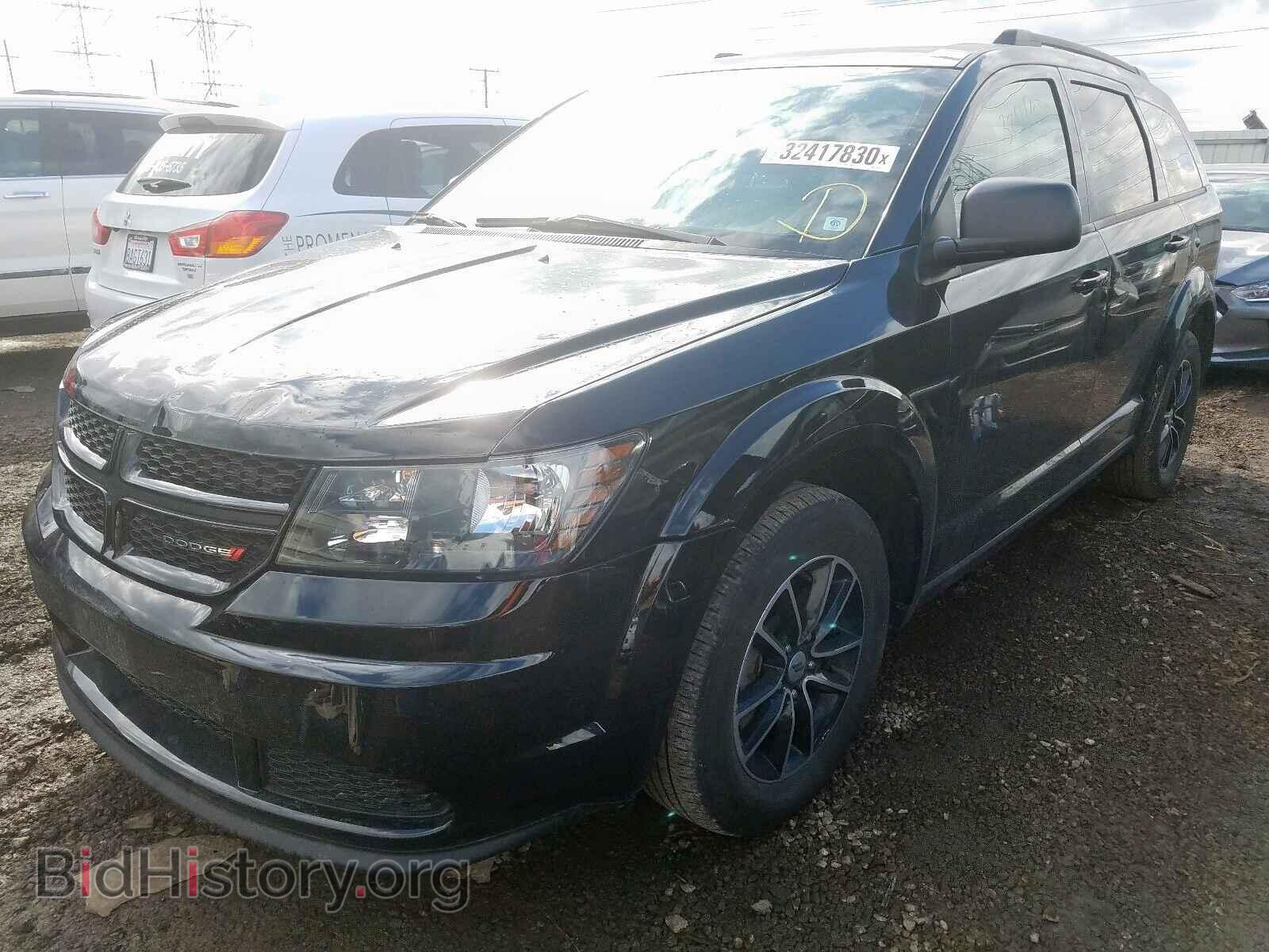 2018 DODGE JOURNEY SE - VIN: 3C4PDCAB7JT429287 - Фото 2