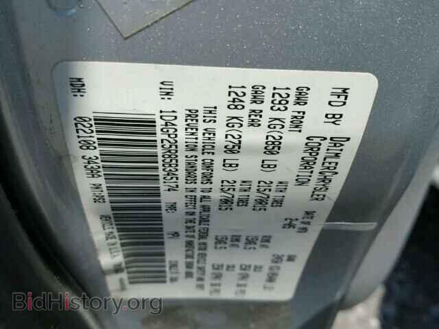 2005 DODGE CARAVAN - VIN: 1D4GP25R85B345174 - Фото 10