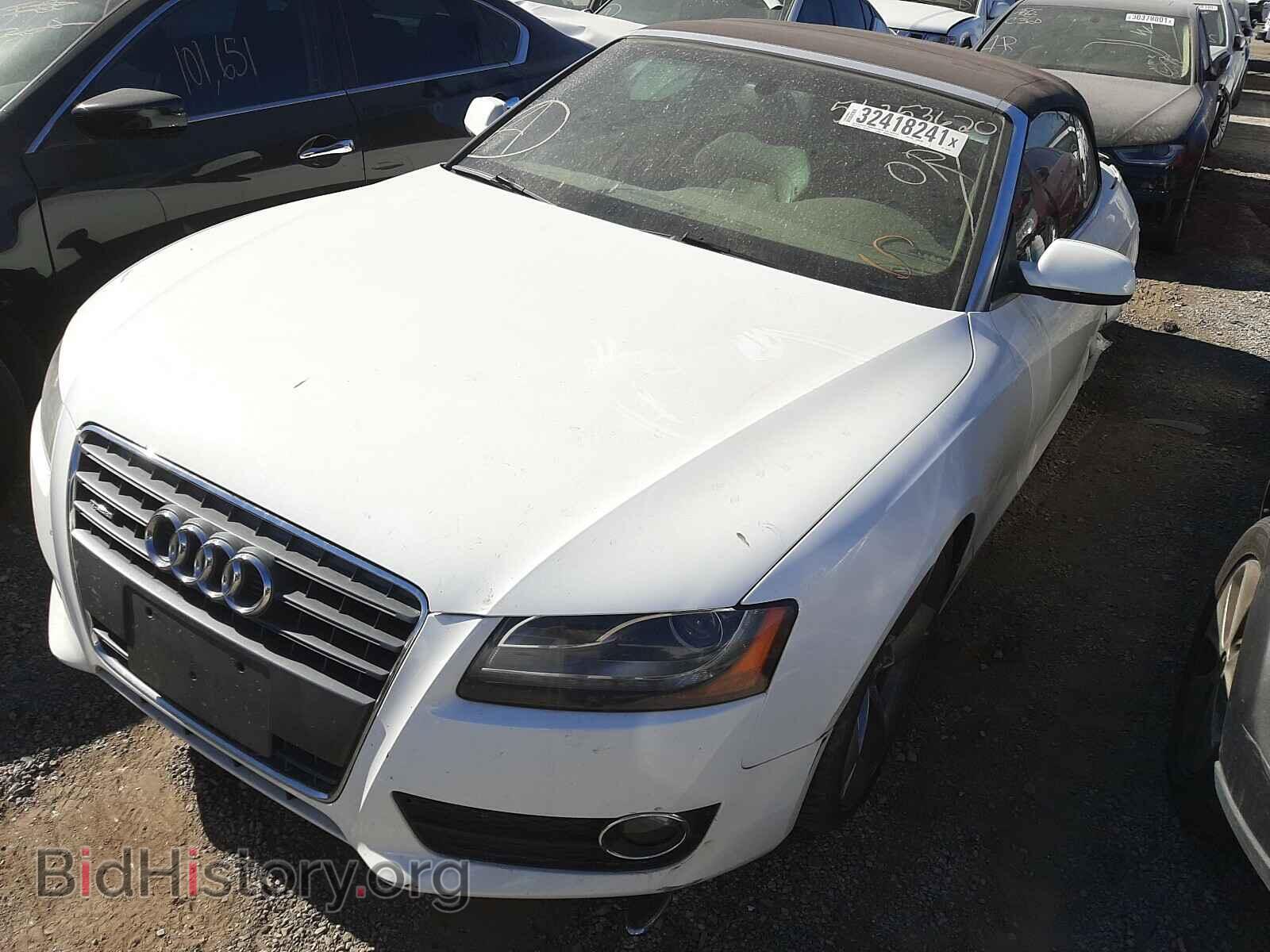 2012 AUDI A5 - VIN: WAULFAFH5CN003852 - Фото 2