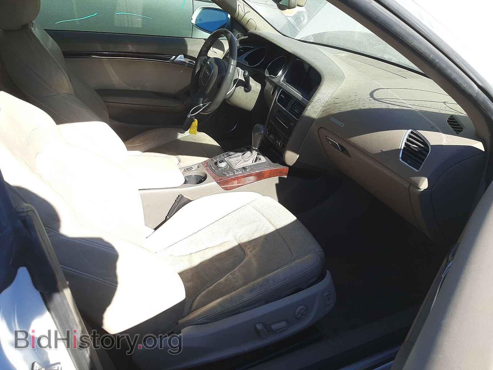2012 AUDI A5 - VIN: WAULFAFH5CN003852 - Фото 5