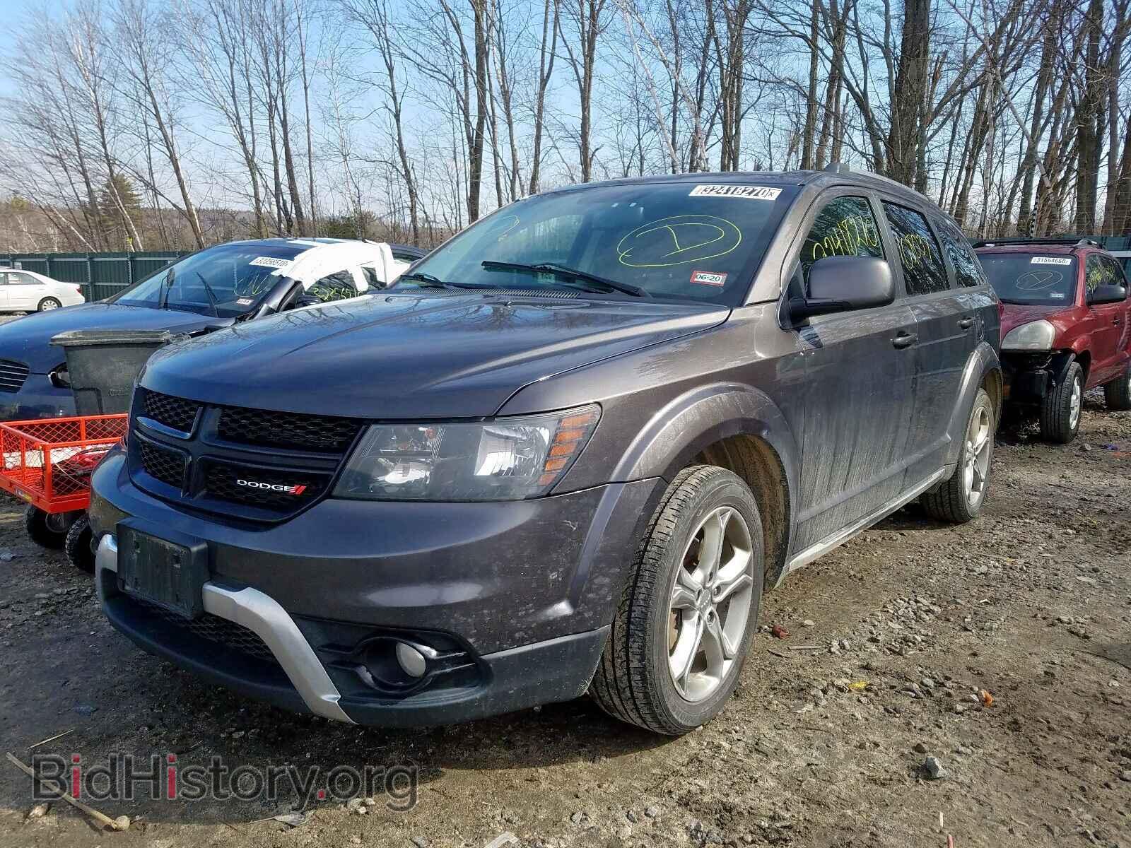 2017 DODGE JOURNEY - VIN: 3C4PDDGGXHT648828 - Фото 2