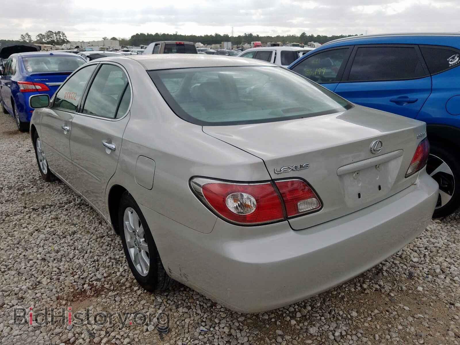 2004 LEXUS ES330 - VIN: JTHBA30G745043617 - Фото 3