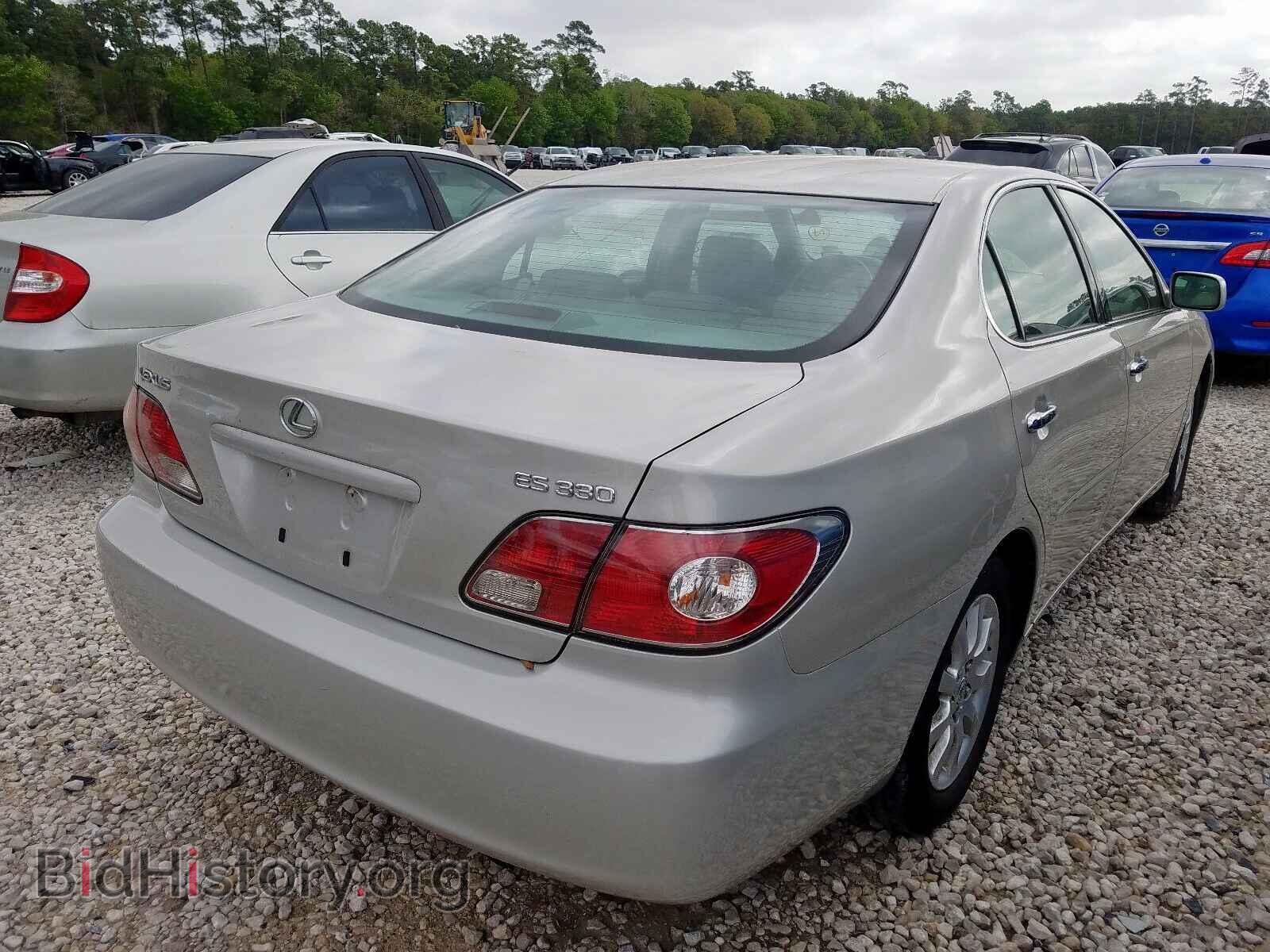 2004 LEXUS ES330 - VIN: JTHBA30G745043617 - Фото 4
