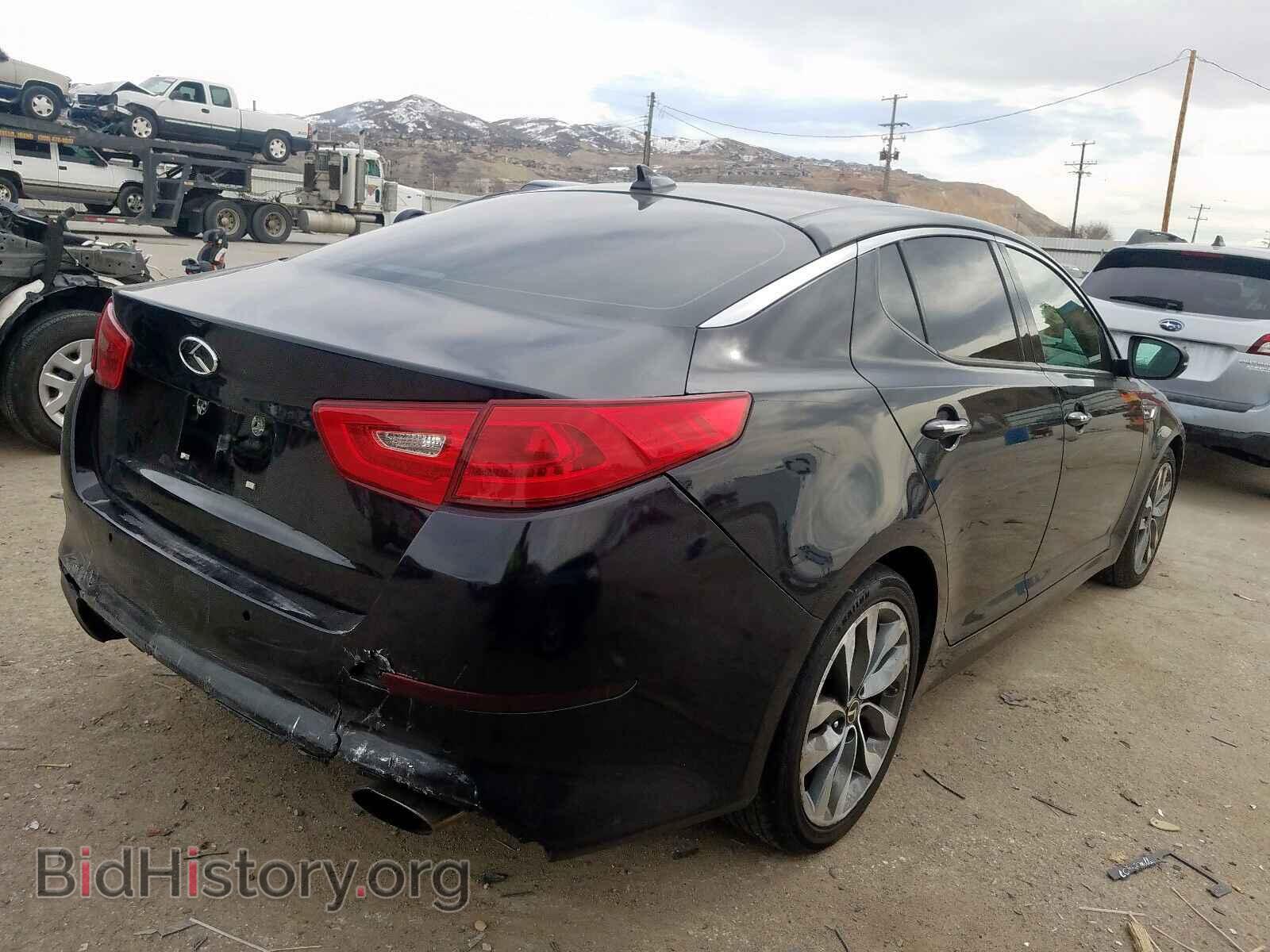 2015 KIA OPTIMA - VIN: 5XXGR4A65FG356143 - Фото 4
