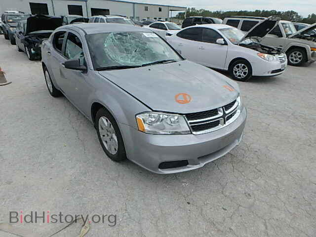 Фотография 1C3CDZAB9DN684372 - DODGE AVENGER 2013