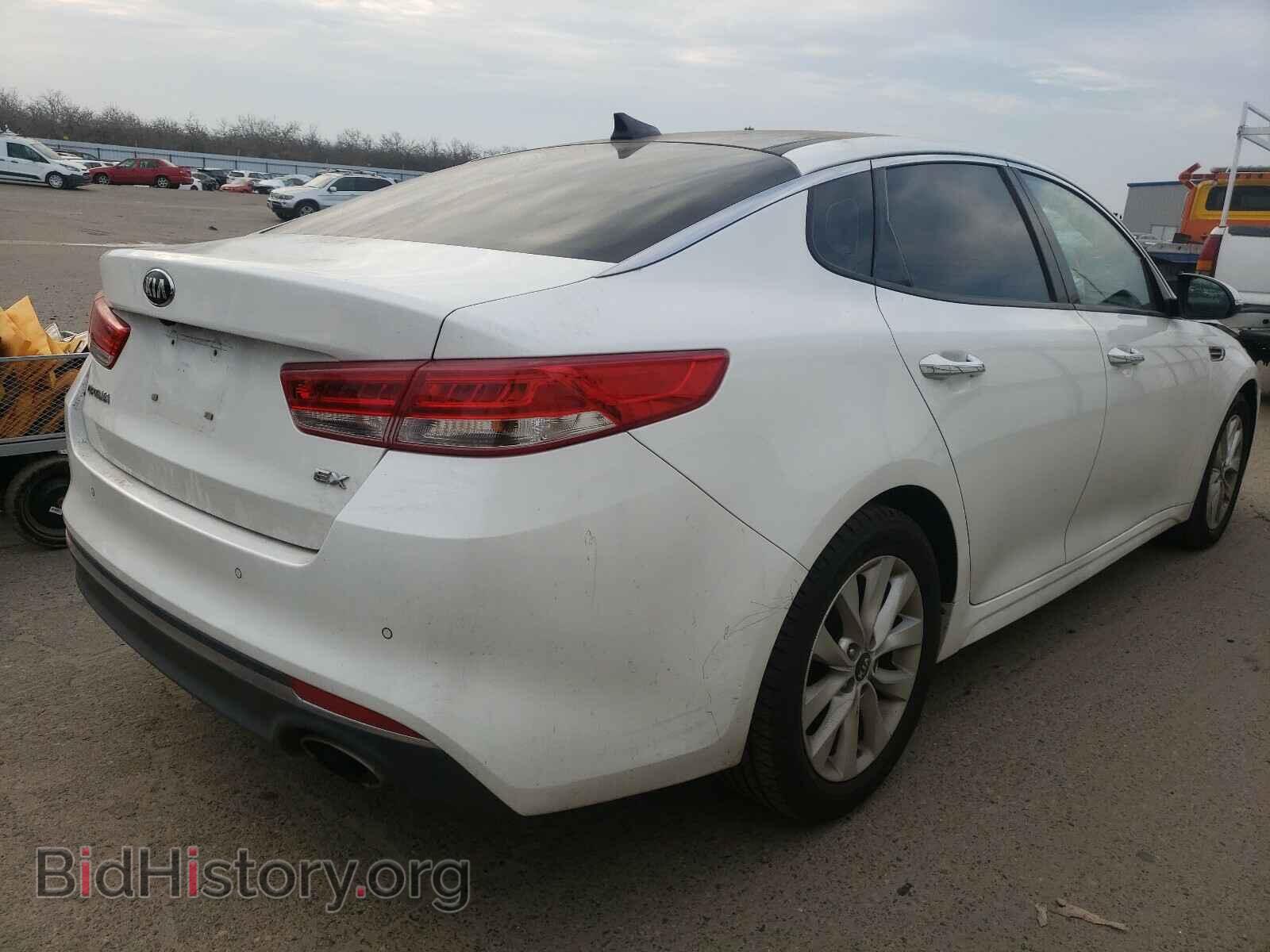 2016 KIA OPTIMA - VIN: 5XXGU4L38GG013121 - Фото 4