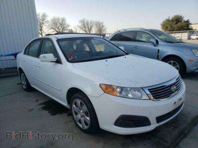 2010 Kia OPTIMA Optima LX, белый — VIN KNAGG4A80A5410434, Copart