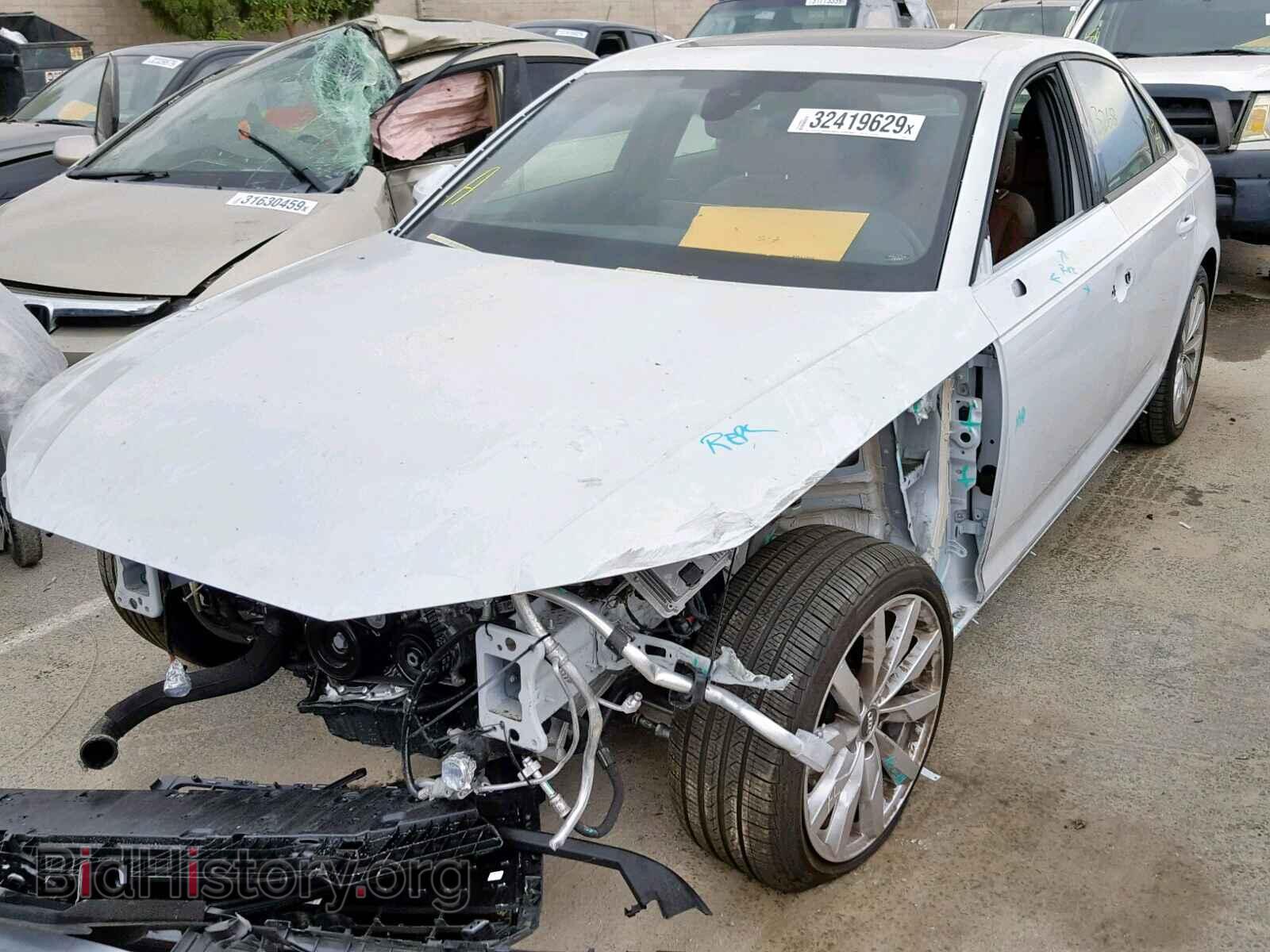 2018 AUDI A4 - VIN: WAUKMAF4XJA197474 - Фото 2