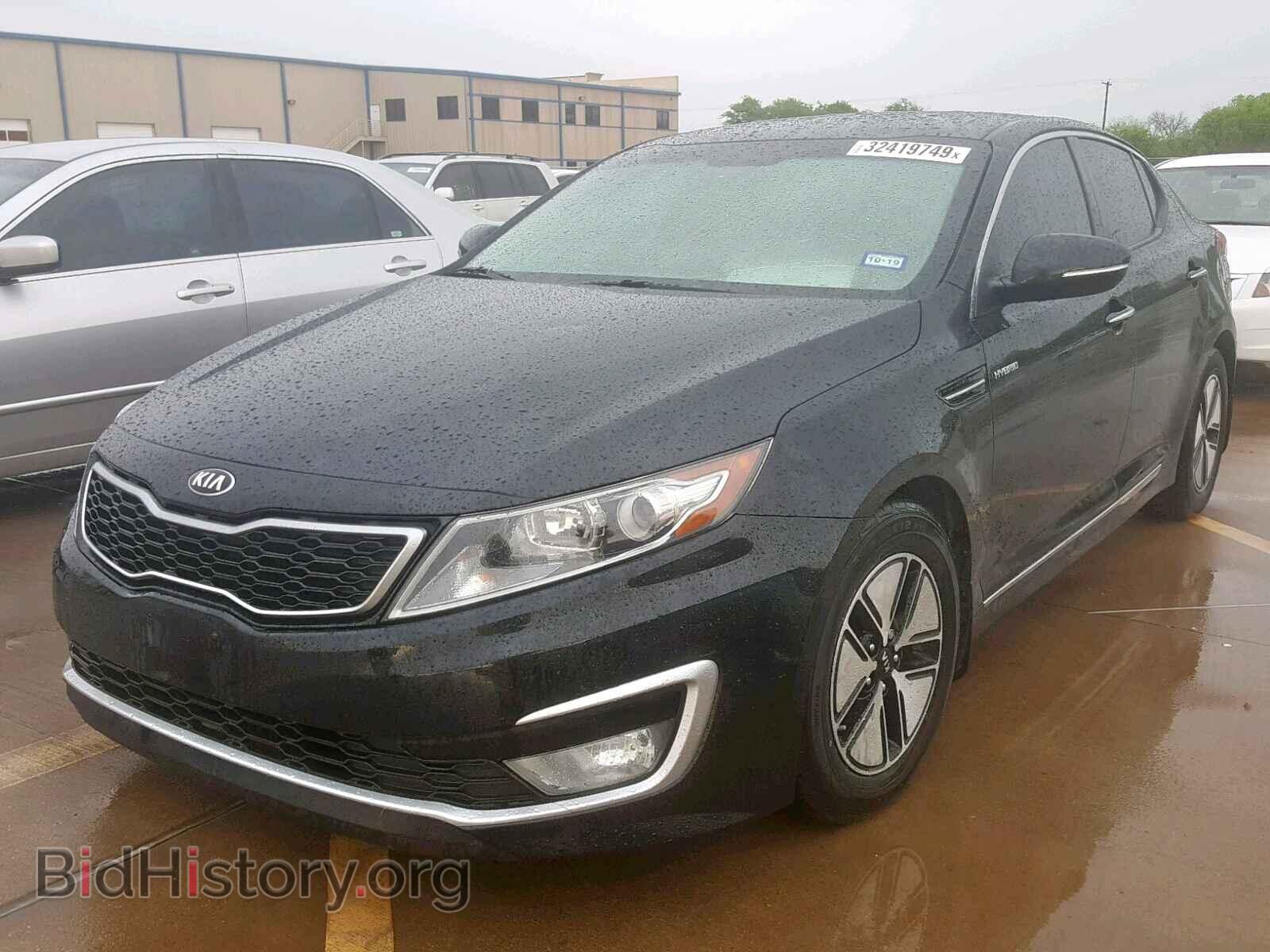 2013 KIA OPTIMA HYB - VIN: KNAGM4AD7D5042571 - Фото 2