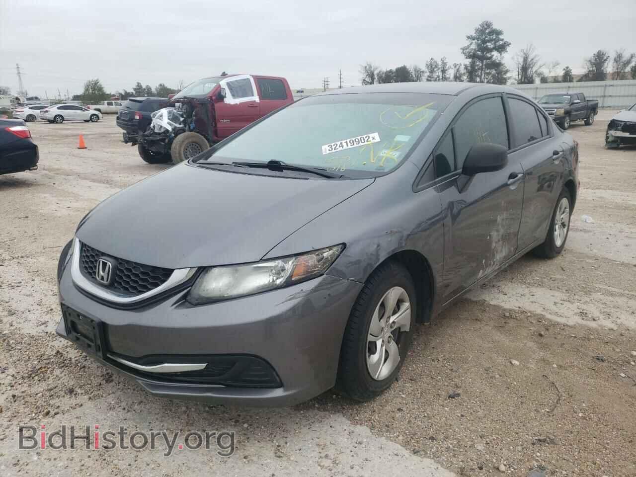 2013 HONDA CIVIC - VIN: 19XFB2F52DE025496 - Фото 2