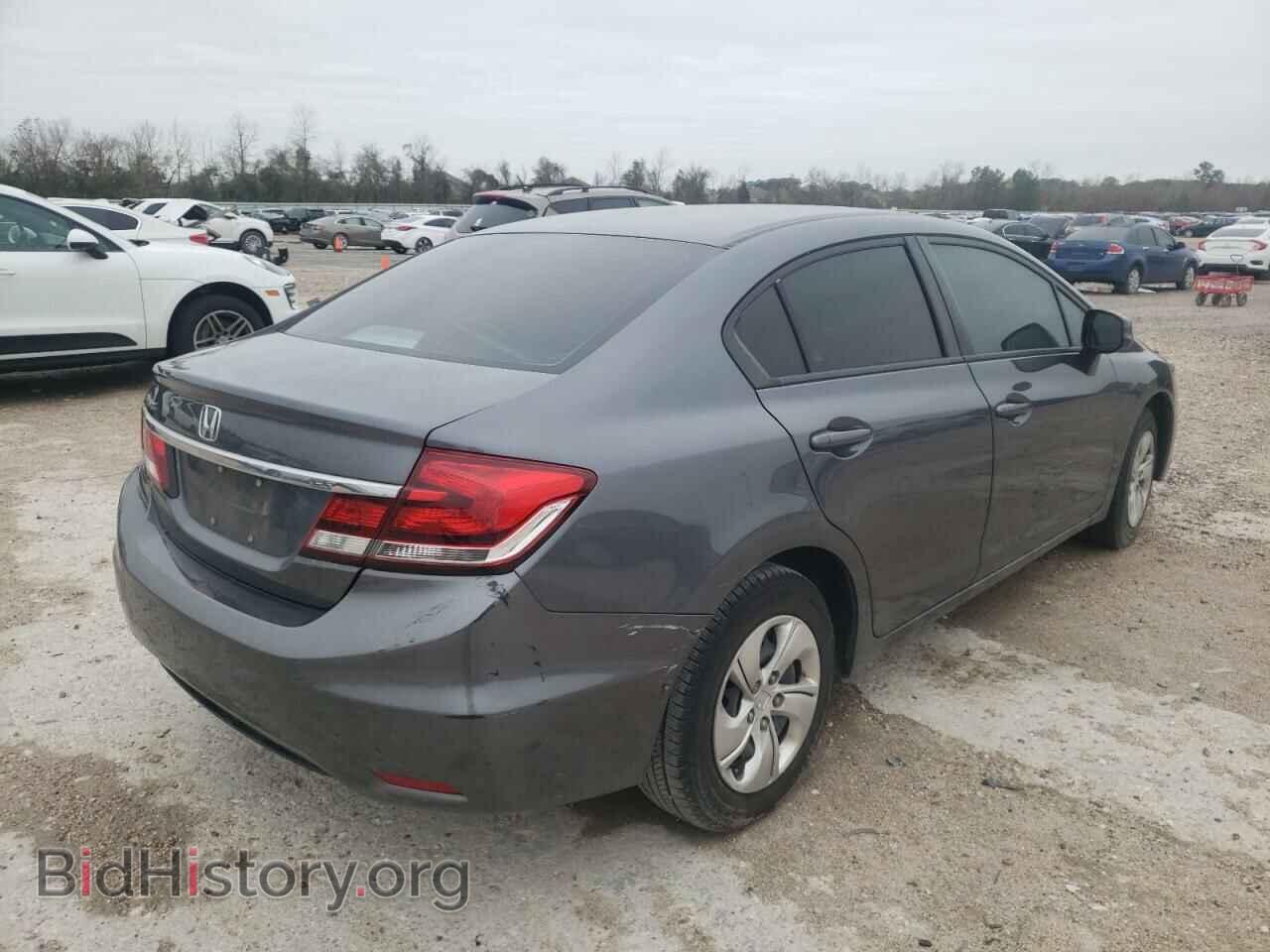 2013 HONDA CIVIC - VIN: 19XFB2F52DE025496 - Фото 4