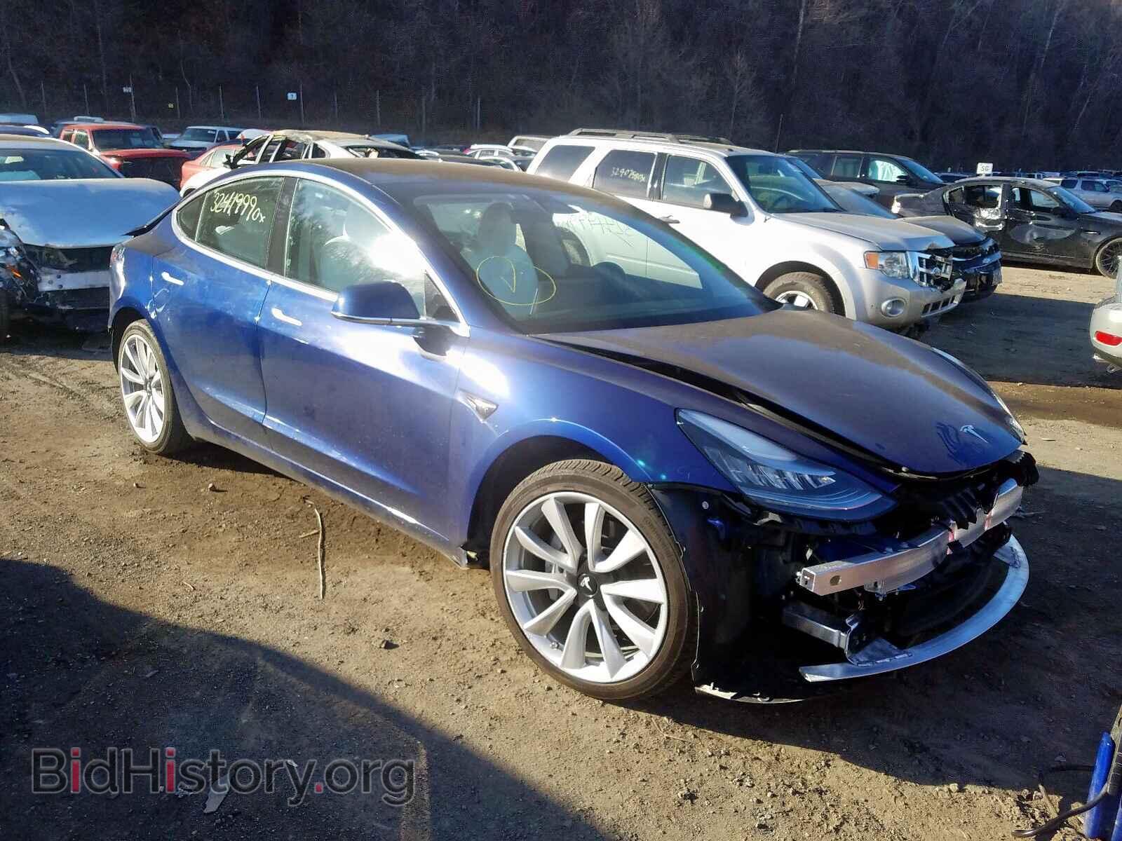 Photo 5YJ3E1EB8JF100980 - TESLA MODEL 3 2018