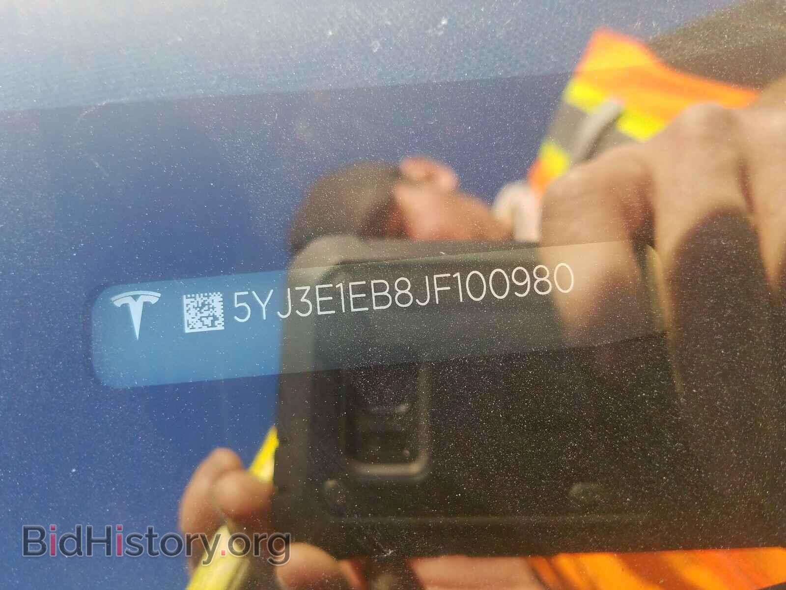 2018 TESLA MODEL 3 - VIN: 5YJ3E1EB8JF100980 - Photo 10