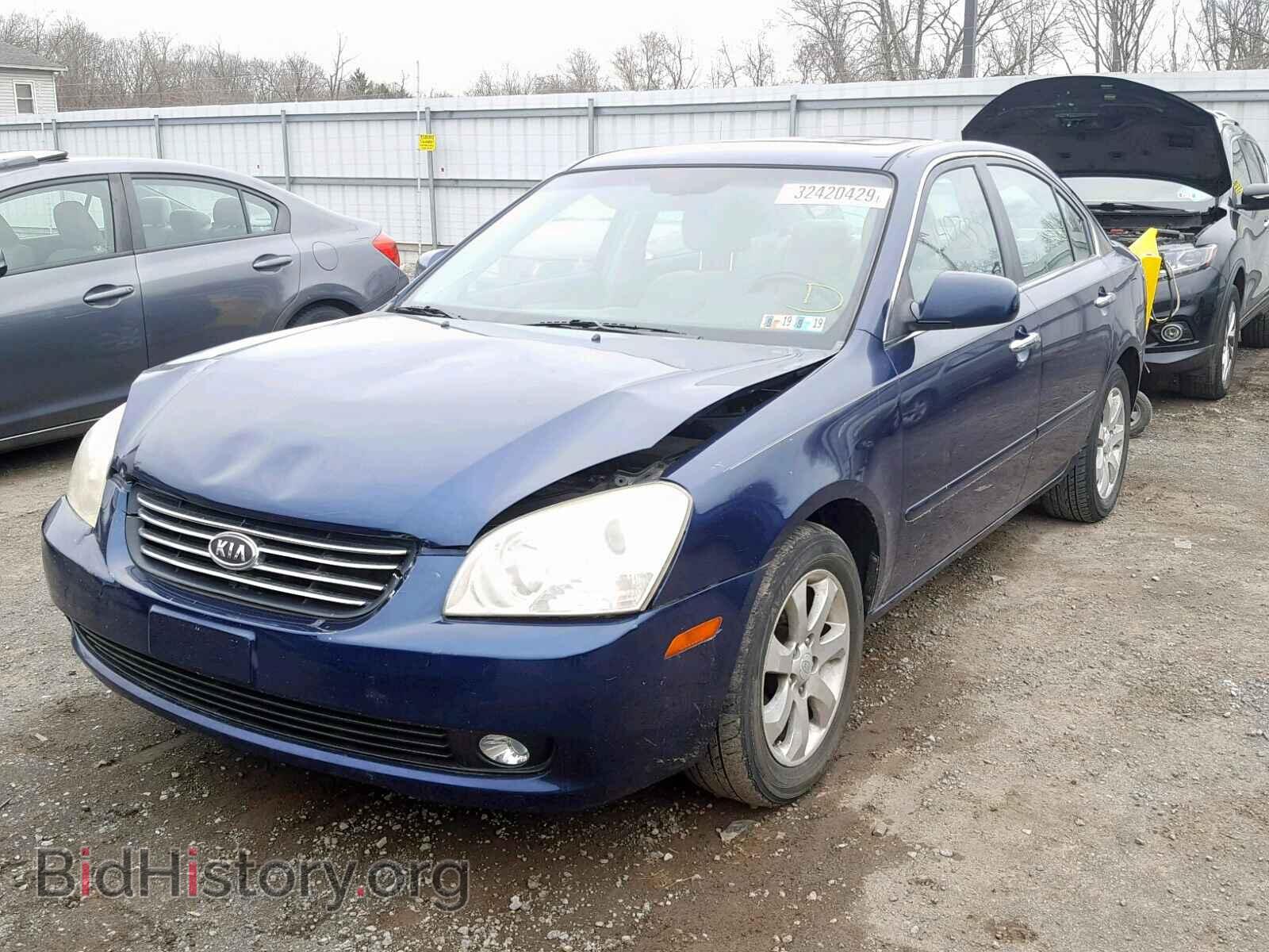 2007 KIA OPTIMA - VIN: KNAGE123475101176 - Фото 2