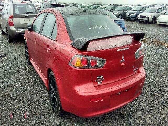 2017 MITSUBISHI LANCER - VIN: JA32V2FW1HU608517 - Фото 3
