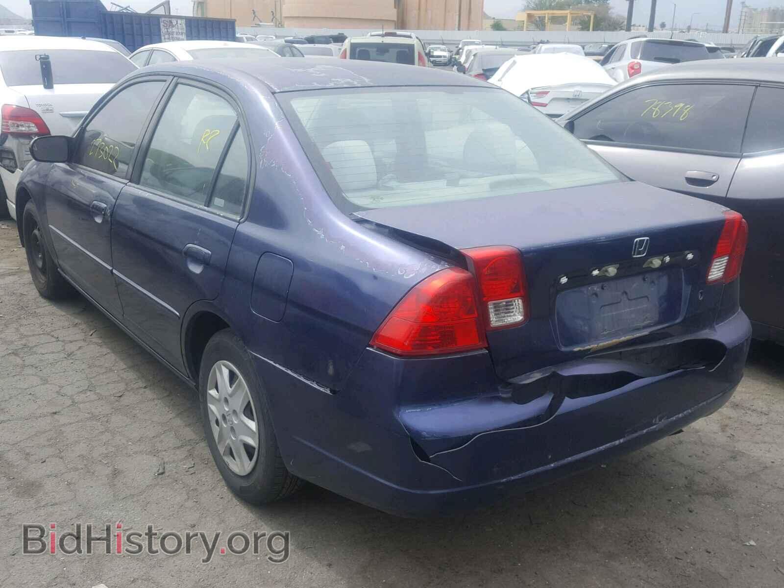 2003 HONDA CIVIC LX - VIN: 2HGES16573H513708 - Фото 3
